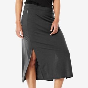 Icebreaker Yanni Midi Skirt Merino Wool size M